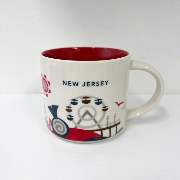 Starbucks Other - Starbucks New Jersey You Are Here Coffee Mug